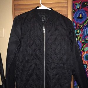Black Bomber Jacket